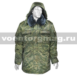 Куртка зимняя Аляска (модель N), расцветка - русская цифра (ткань 