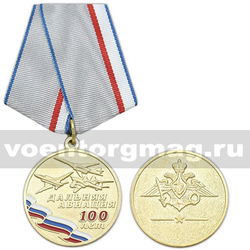 Медаль 100 лет дальней авиации