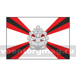 Флаг Инженерных войск уставной 70х105 см (однослойный)