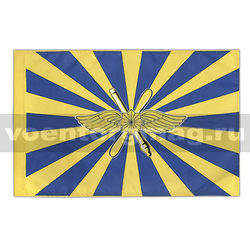 Флаг Воздушно-космических сил, 30х50см (однослойный)