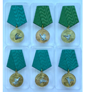 Набор медалей Меткий выстрел, птицы, 6 шт.  (цена указана с учетом скидки)