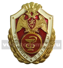 Значок Росгвардии - Отличник службы в медицинских в/ч (подразделениях) (алюминий)