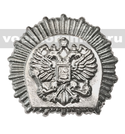 Эмблема петличная Кадетский корпус (КК), серебристая, металл (пара)