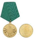 Медаль Саурская революция (с факелом и надписью на персидском языке)