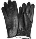 Перчатки кожаные с натуральным мехом (модель 234)