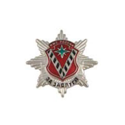 Значок За заслуги ФМС России (малый, на пимсе)