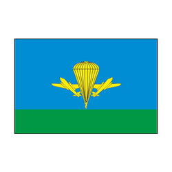Флаг ВДВ РФ 70х140см (однослойный)