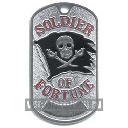 Жетон Soldier of fortune (пиратский флаг)