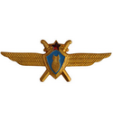 Значок Классность ВВС СССР, летчик-штурман, общая (без разряда)