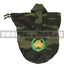 Чехол для фляги армейской (ткань "флора") вышитый Танковые войска (эмблема ст/обр)