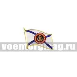 Значок Флажок Морской пехоты (Там, где мы, там - победа!) смола, на пимсе