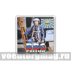 Магнит пластиковый ВВС России (пилот)