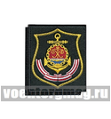 Нашивка БФ, щит (приказ № 300 от 22.06.2015), вышитая (на липучке) 