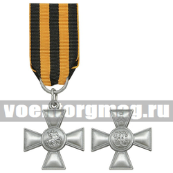 Медаль Первый Георгиевский крест,  с бланком удостоверения