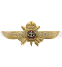 Значок Командир воинской части МП БРАВ (на закрутке)