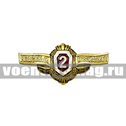 Значок Классность рядового состава ВВ МВД, 2 класс (Классный специалист)