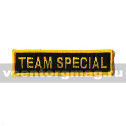 Нашивка на грудь вышитая Team Special
