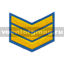 Курсовка голубая 3 курс (вышитая)