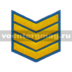 Курсовка голубая 4 курс (вышитая)