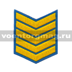Курсовка голубая 5 курс (вышитая)