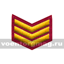 Курсовка краповая 3 курс (вышитая, люрекс)