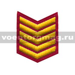 Курсовка краповая 5 курс (вышитая, люрекс)