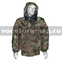 Куртка зимняя Оперативка (модель S), расцветка -  кукла зеленая (ткань 