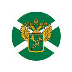 Наклейка круглая (d=10 см) Таможня