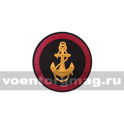 Нашивка пластизолевая Штат Морской пехоты (диаметр 7 см)