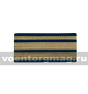 Нарукавный знак различия офицера ВМФ (галун на темно-синем фоне) капитан-лейтенант (пара)