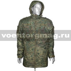 Куртка зимняя МПА-39 Русская цифра (аналог ВКБО, ткань Rip-Stop с мембраной) с отстегивающейся подкладкой