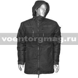 Куртка зимняя МПА-39 черная (ткань Rip-Stop с мембраной) с отстегивающейся подкладкой