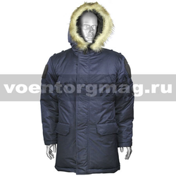 Куртка зимняя Штабная синяя (
