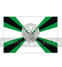 Флаг ЖДВ 70х105 см (однослойный)