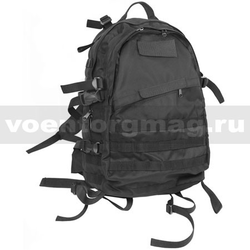 Рюкзак Скорпион черный (ширина - 33 см, глубина - 18 см, высота - 47 см)