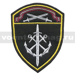 Нашивка Росгвардия Северо-Западный ВО (Морские в/ч), вышитая