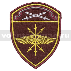 Нашивка Росгвардия Северо-Западный ВО (В/ч связи), вышитая