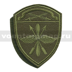 Нашивка Росгвардия Северо-Западный ВО (Авиационные в/ч) полевой на липучке, вышитая