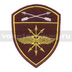 Нашивка Росгвардия Сибирский ВО (В/ч связи), вышитая