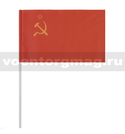 Флажок на палочке, махательный (15х25 см) СССР