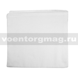 Полотенце вафельное белое (100х45 см)