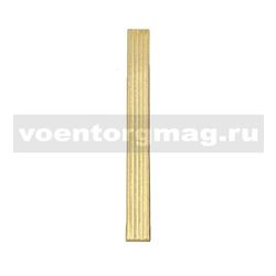 Лычка ФССП золотая, одинарная, 3х30мм (металл)
