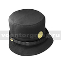 Шляпа женская повседневная для офисной формы (черная)