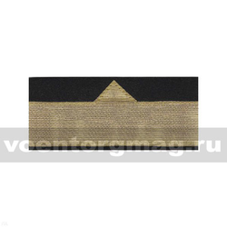 Нарукавный знак различия Речного флота (черный), 10 категория (пара)