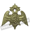 Эмблема петличная Росгвардии, защитная, металл (пара)