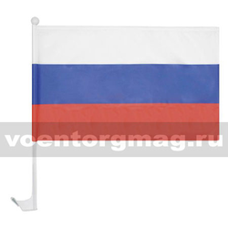Флаг России на автомобильном кронштейне