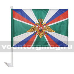 Флаг ФПС РФ на автомобильном кронштейне