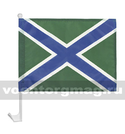 Флаг МЧПВ РФ на автомобильном кронштейне