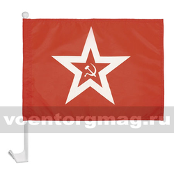 Флаг ВМФ СССР Гюйс на автомобильном кронштейне