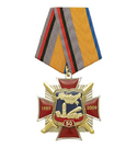 Медаль 50 лет РВСН 1959-2009 (красный крест с накладками, смола)